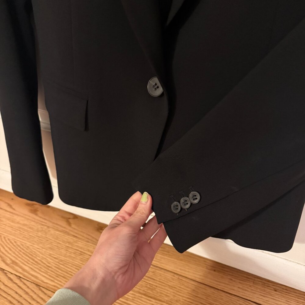Theory Black Blazer - 6 - Picture 4 of 6